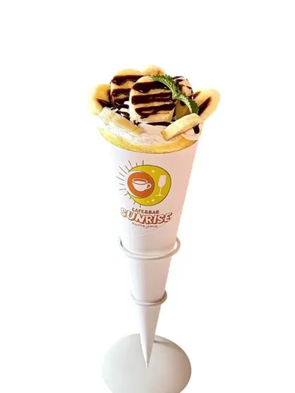 チョコバナナクレープ