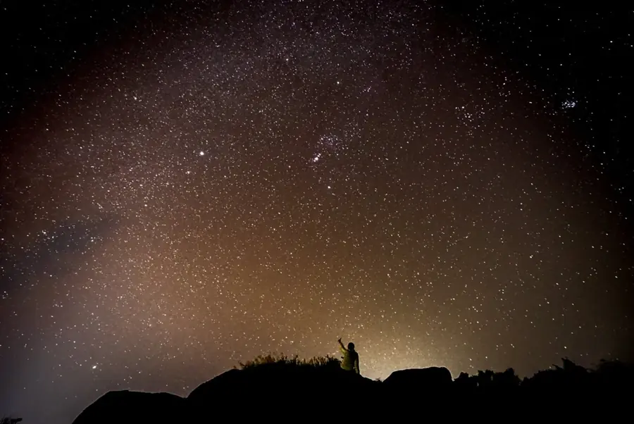 星のソムリエと行く 久米島星空フォトツアーの様子